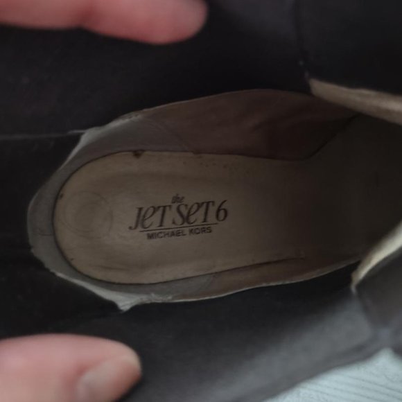 Michael Kors Brown High Heel Jet Set 6 Boots Size 8 1/2 M - Picture 12 of 12